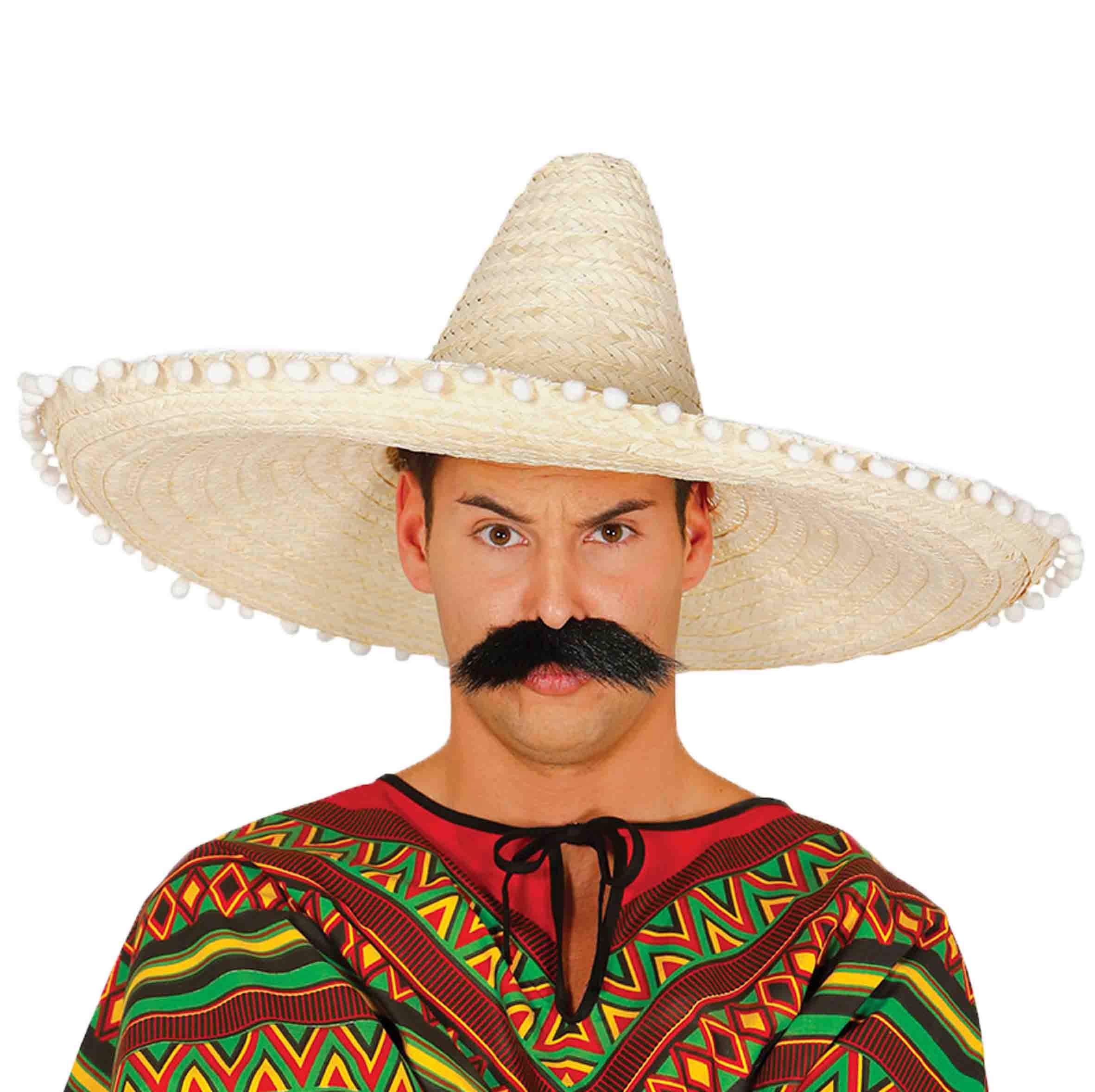 FIESTAS GUIRCAGuirca 13655 - Sombrero Mexicano Paja 60 Cms. Paja