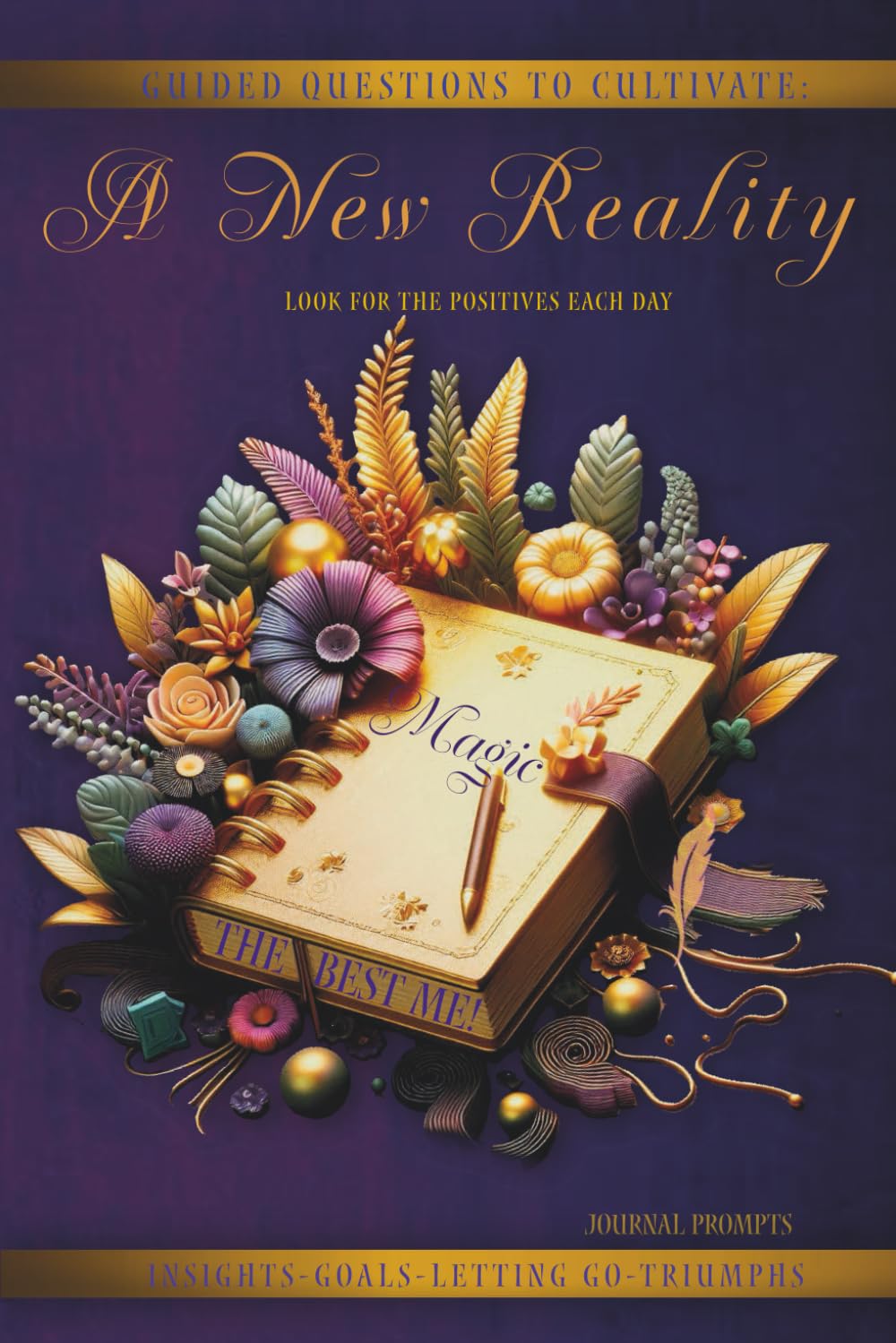 Journal New Reality: Guided Questions to Cultivate the Best Me!