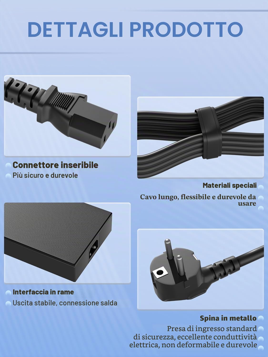 240W Caricatore Compatibile Con Asus ROG Zephyrus G16 G14 GU605 GA605 GA403 TUF Gaming A18 A16 A14 FA608 FA401 FA808 ProArt P16 PX13 H7606 HN7306 V16 V3607 Flow Z13 GZ302EA Portatile