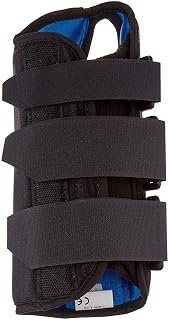 RolyanFit 8" Extra-Large Wrist Brace, Left Handed, Ergonomic Stabilizer Splint for Wrist Injures, Carpal Tunnel, Tendonitis, Breathable Recovery Aid for Prolonged Wear and Use