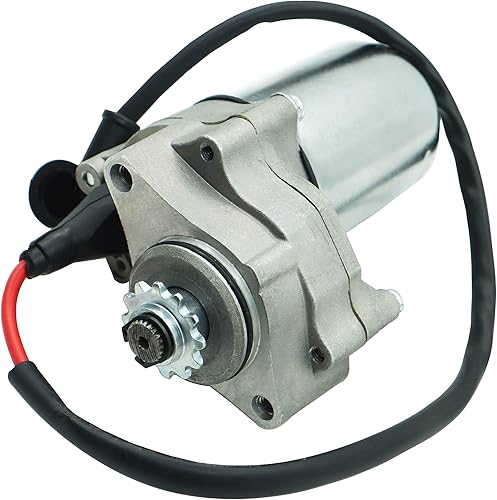 Miniatura 4 de Motor de arranque ATV de 110 cc, 2 pernos para niños, ATV Quad Dirt Pit Bike TaoTao 50cc 70cc 90cc 110cc 125cc, 4 piezas ATV con relé de arranque