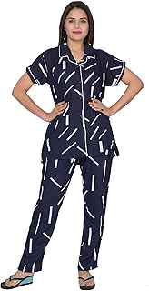 Flosee Rayon Half Printed Sleeve Night suite-NS-5761-picture-21