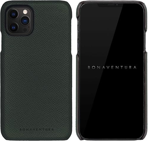 Vista 211 de BONAVENTURA Noblessa - Carcasa trasera [compatible con iPhone 12 Pro Max, Greige] BBCN12PM-GG