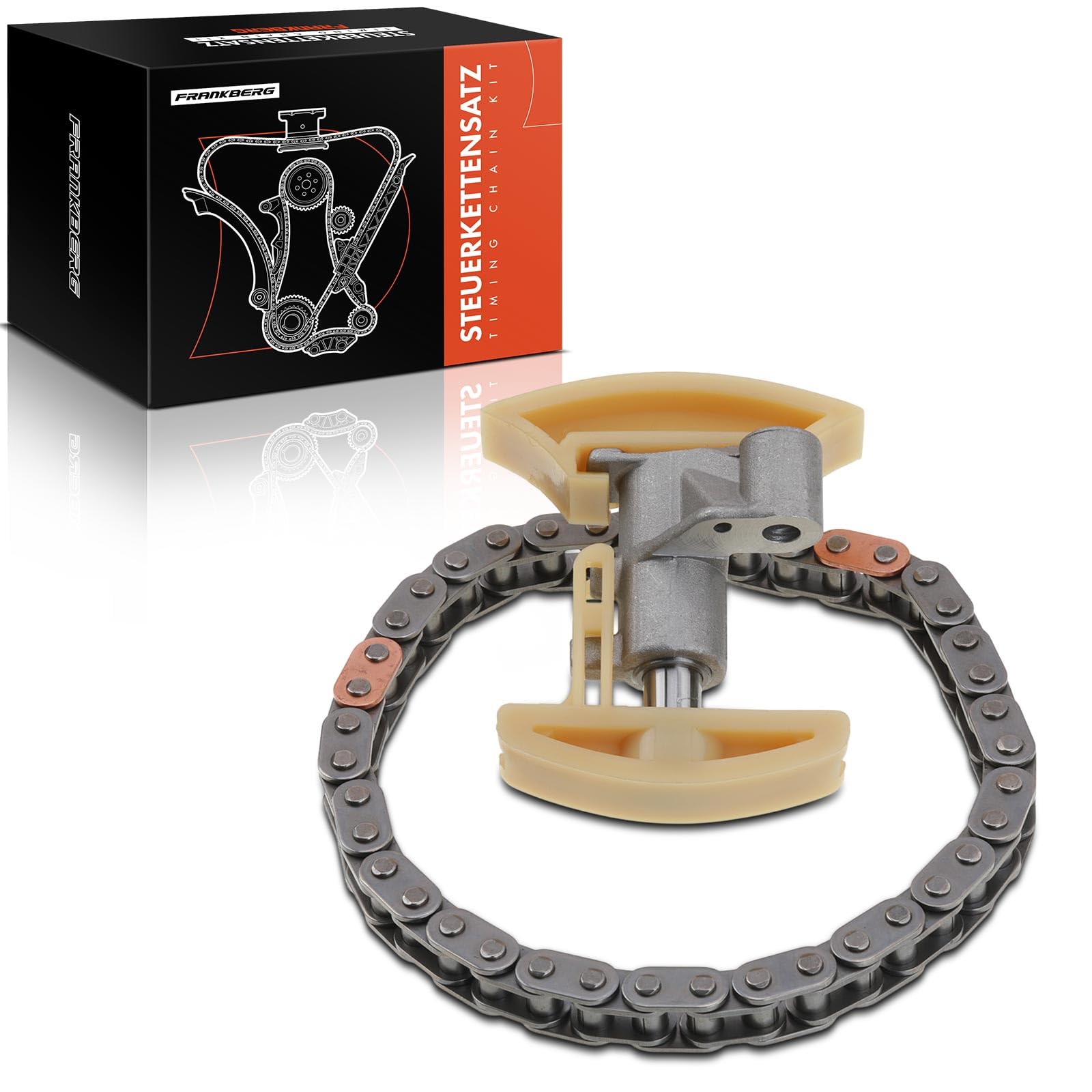 Frankberg Kit de chaîne de distribution 11317805967 | Compatible avec: Berlingo/Berlingo Premier monospace GFK GJK MF, V50 545, 307 Pause 3E, Expert plateau/châssis