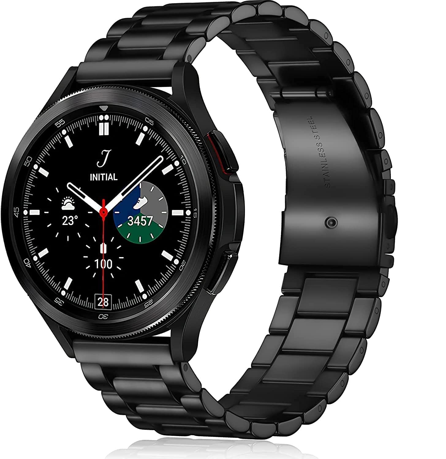 DETRO 20mm Ocean Band Compatible with Samsung Galaxy Watch 5 Band | Watch 4 40mm/44mm, Galaxy Watch 5 Pro 45mm | Galaxy Watch 4 Classic Strap 42mm/46mm - Red (B0BQN6F55L) Amazon Price History, Amazon Price Tracker