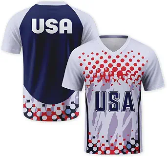 2026 National Team Soccer Jersey for Men, Short Sleeve, Breathable and Quick-Dry