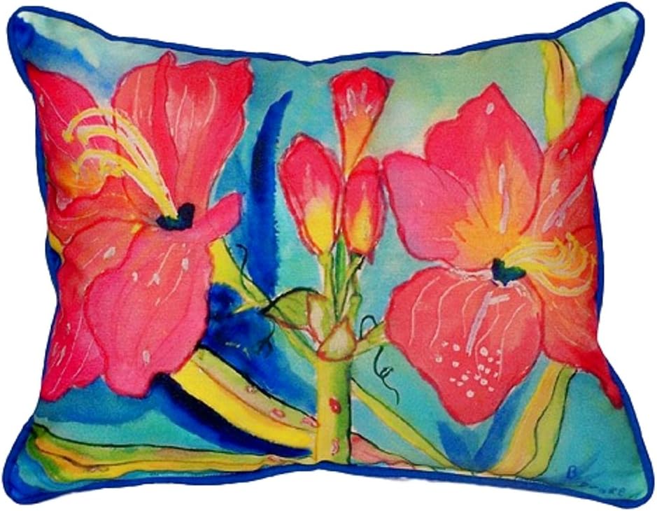 Betsy Drake SN233 Throw Pillow, 11 inches x 14 inches, Multi