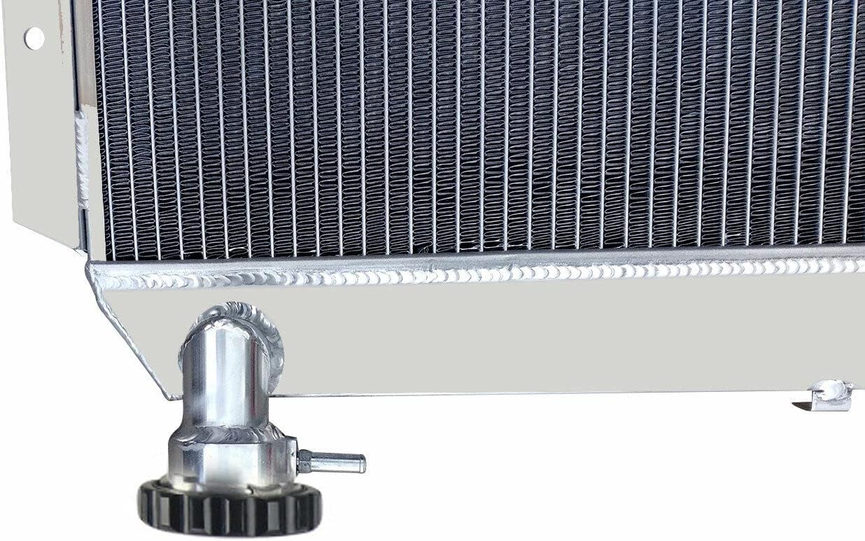 4 Row Aluminum Radiator for 1980-1990 Toyota Land Cruiser LandCruiser 60 Series FJ60 2F Petrol 3.9/4.2 MT Radiators 1981 1982 1983 1984 1985 1986 1987 1988 1989