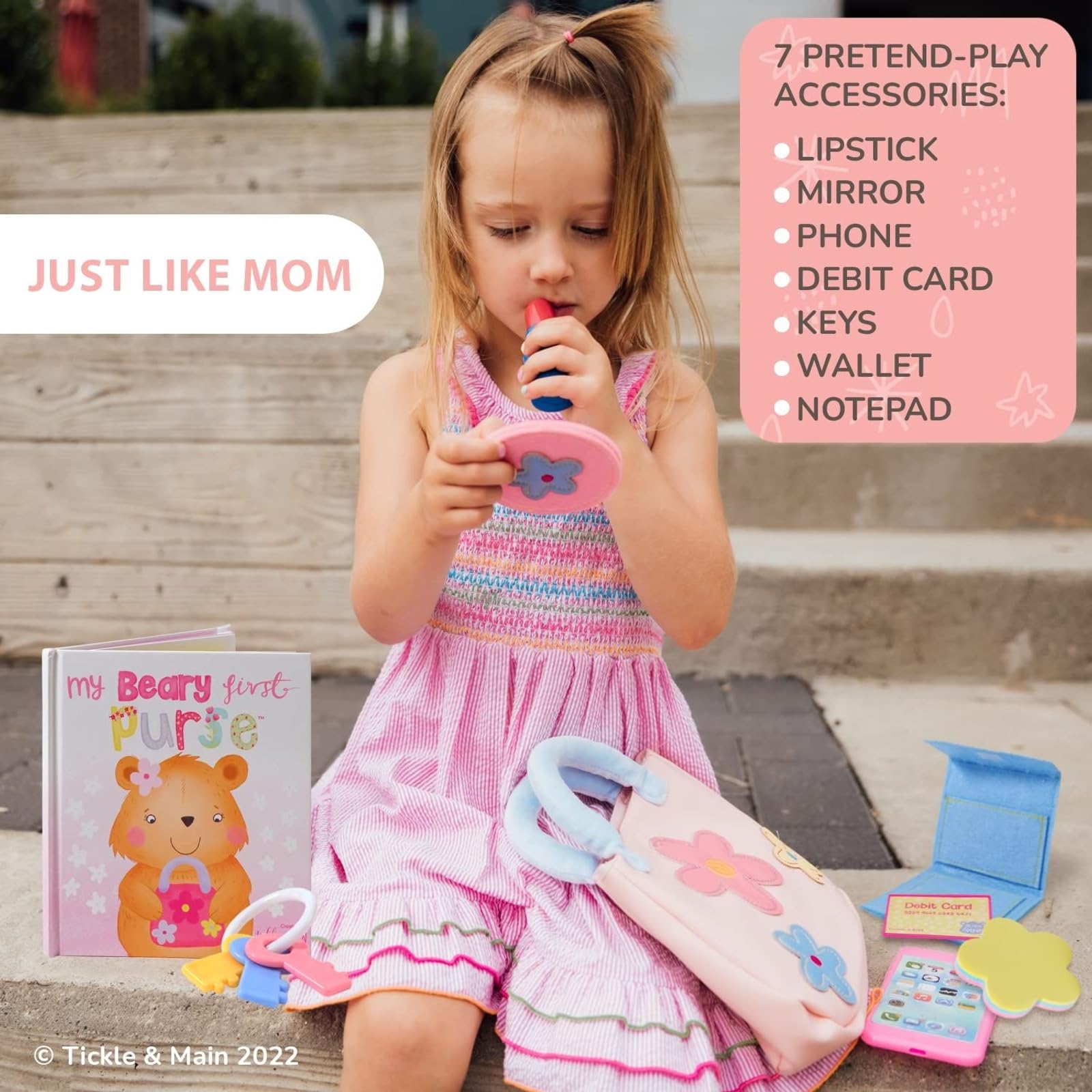 Pretend Play Toddler Kidoozie My First Purse Pretend Play Purse