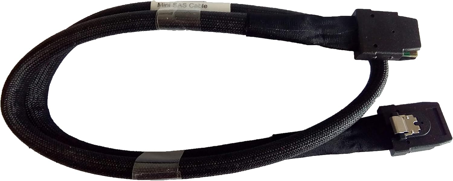 (10 Pack) Internal Mini SAS HD SFF-8087 36 Pin Male to SFF-8087 Mini SAS 36 Pin Cable for Server or Control Card 2.0 Feet / 0.6 Meter