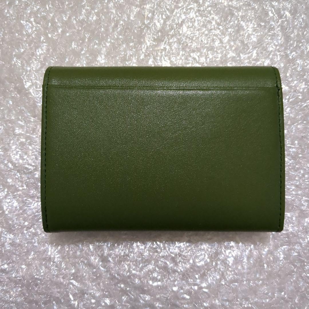 Amazon.co.jp: グリーンカラー 本革2つ折り財布 ユーバイウンガロ 