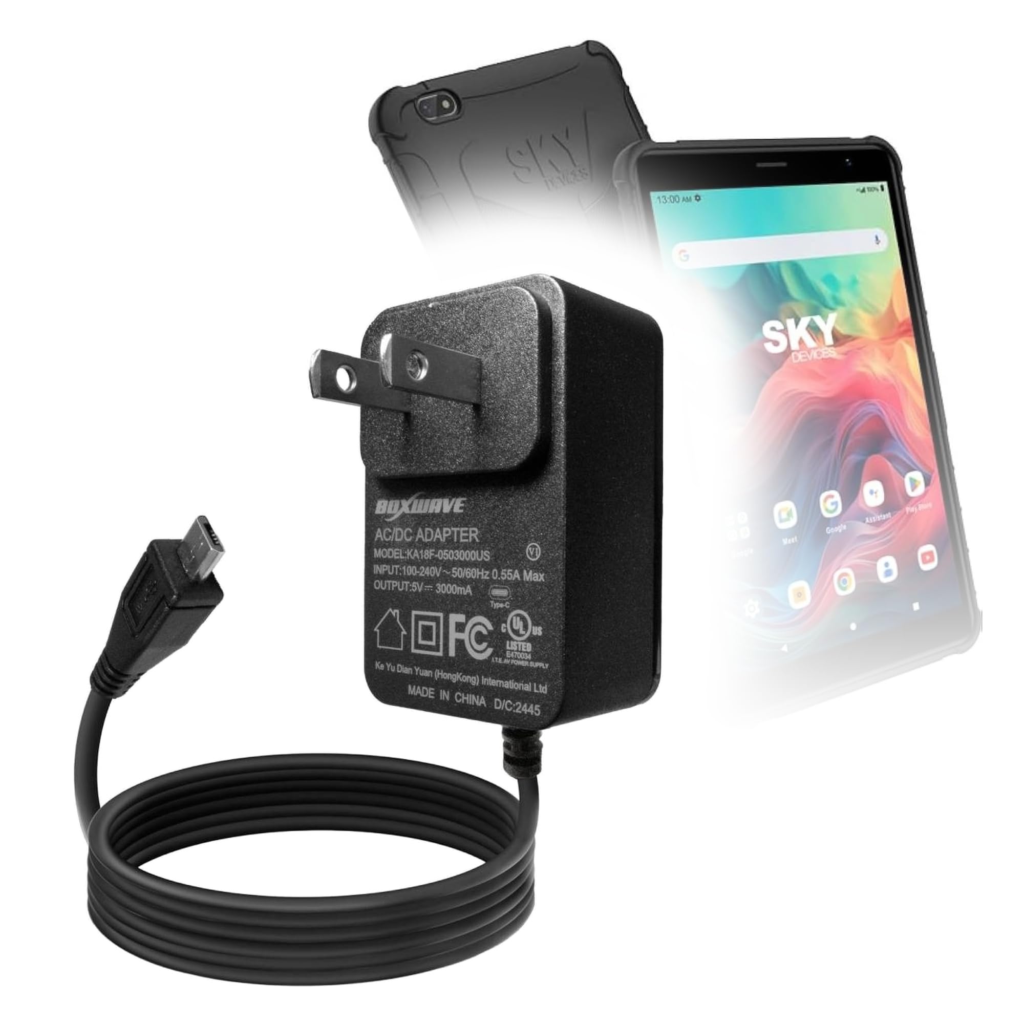 Amazon.com: BoxWave Charger Compatible with Sky Devices Sky PAD8
