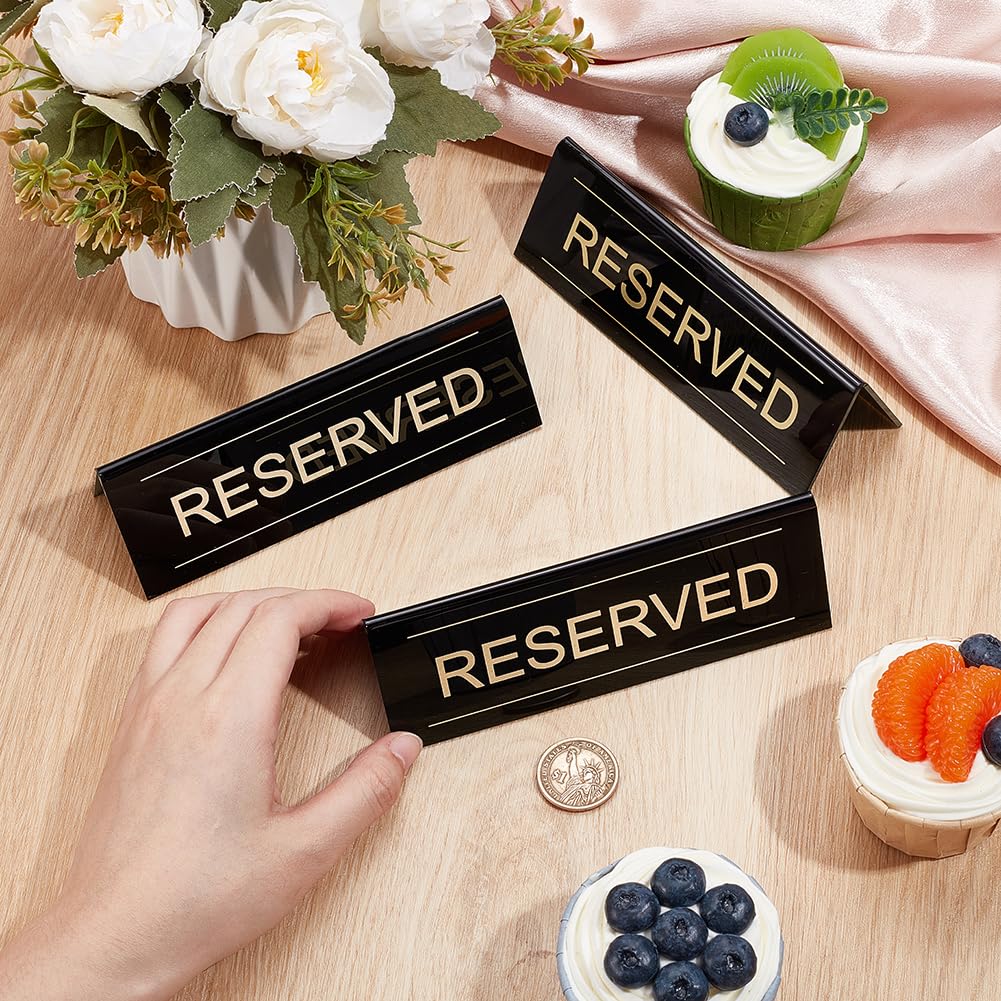 Reserved Signs For Wedding Chairs UNICRAFTALE 10Pcs Reserved Table ...