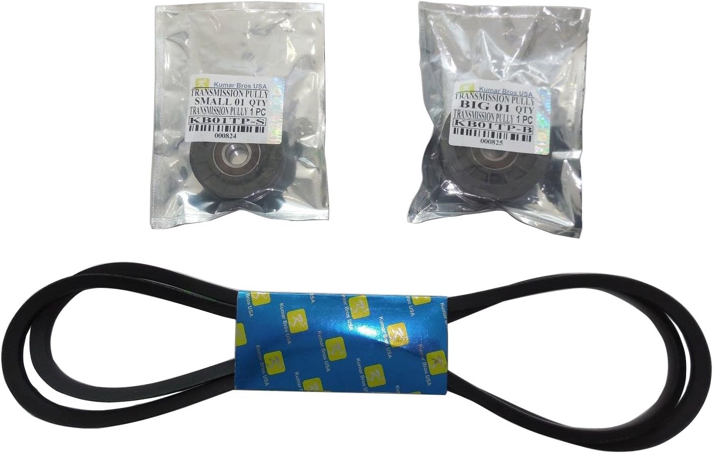 New Idler Pulley Kit W/Transmission Drive Belt For John Deere 105 108 125 135 145