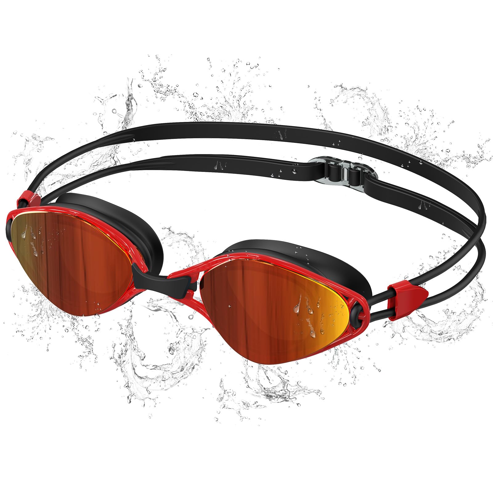 Seaflar Swimming Goggles for Adults - Open Water Anti-Fog UV Protection, Waterproof, Clear View - Easy Adjustable Swimming Goggles for Men Women Teenagers | Wasserdicht, Klarer Blick - Einfach Verstellbar Schwimmbrille FüR Herren Damen Jugendliche-Clear lens