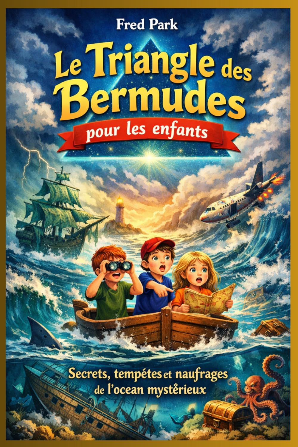 Le Triangle des Bermudes pour les enfants: Secrets, tempêtes et naufrages de l'océan mystérieux