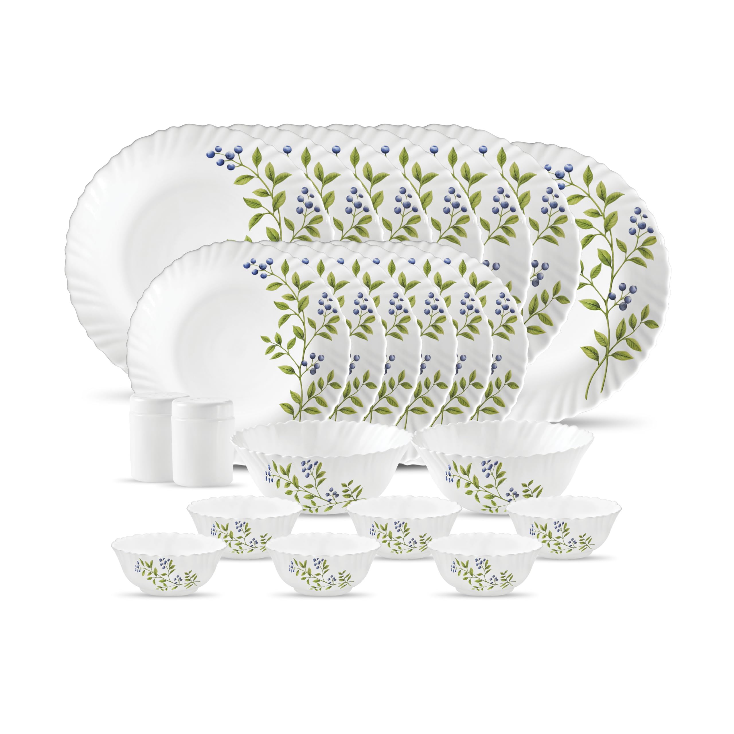 La Opala Novo Collection Opal Glass Crockery For Family