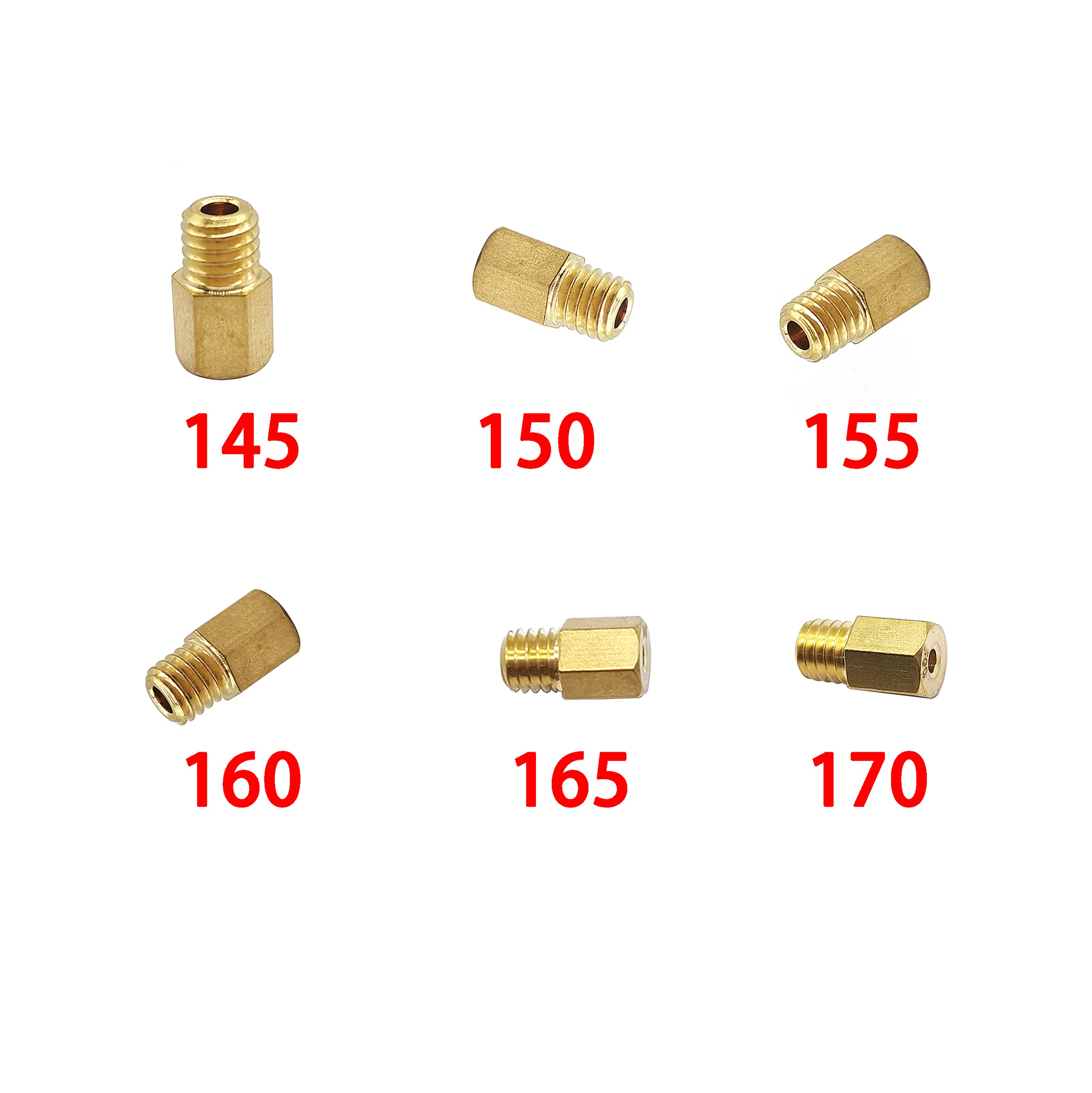 tm50jpセット Amazon.com: TM24 TM28 carburetor Hexagon Main Jet Nozzle, 6mm Hex