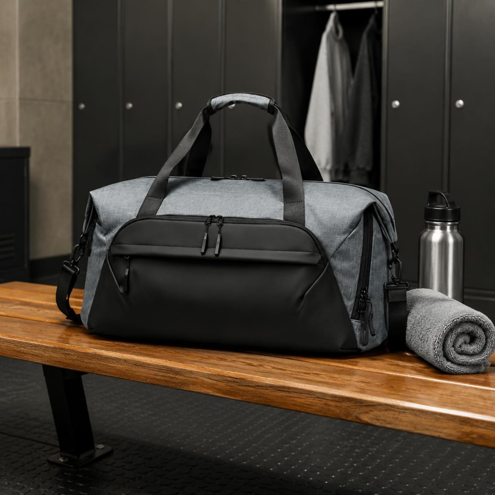 predolo Borsone da Viaggio Grande Capacità Borsa da Weekend Multiuso Borsa Palestra per Uomini
