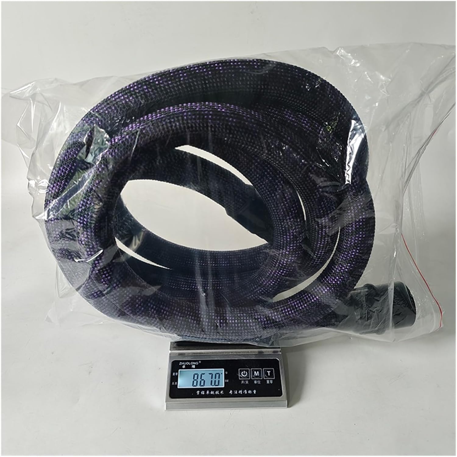 4M Nylon Flexible Vacuum Hose, 36mm Braided, Compatible With Festool，Compatible With Mirka，Compatible With Flex，Dust Extractor