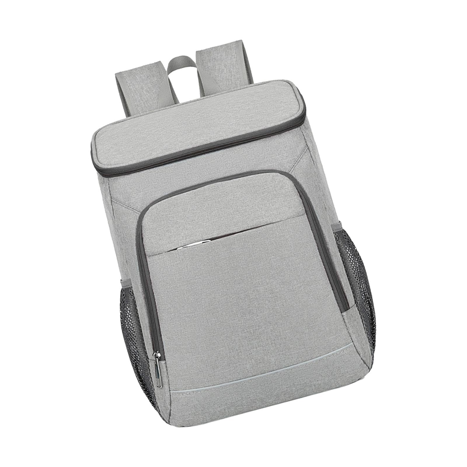 APIRILY® Insulated Backpack Accessories Large Traveling Bag for Shopping Picnic Women Grey | Sporting Goods | Outdoor Sports | Camping & Hiking | Camping Cooking Supplies-image-39