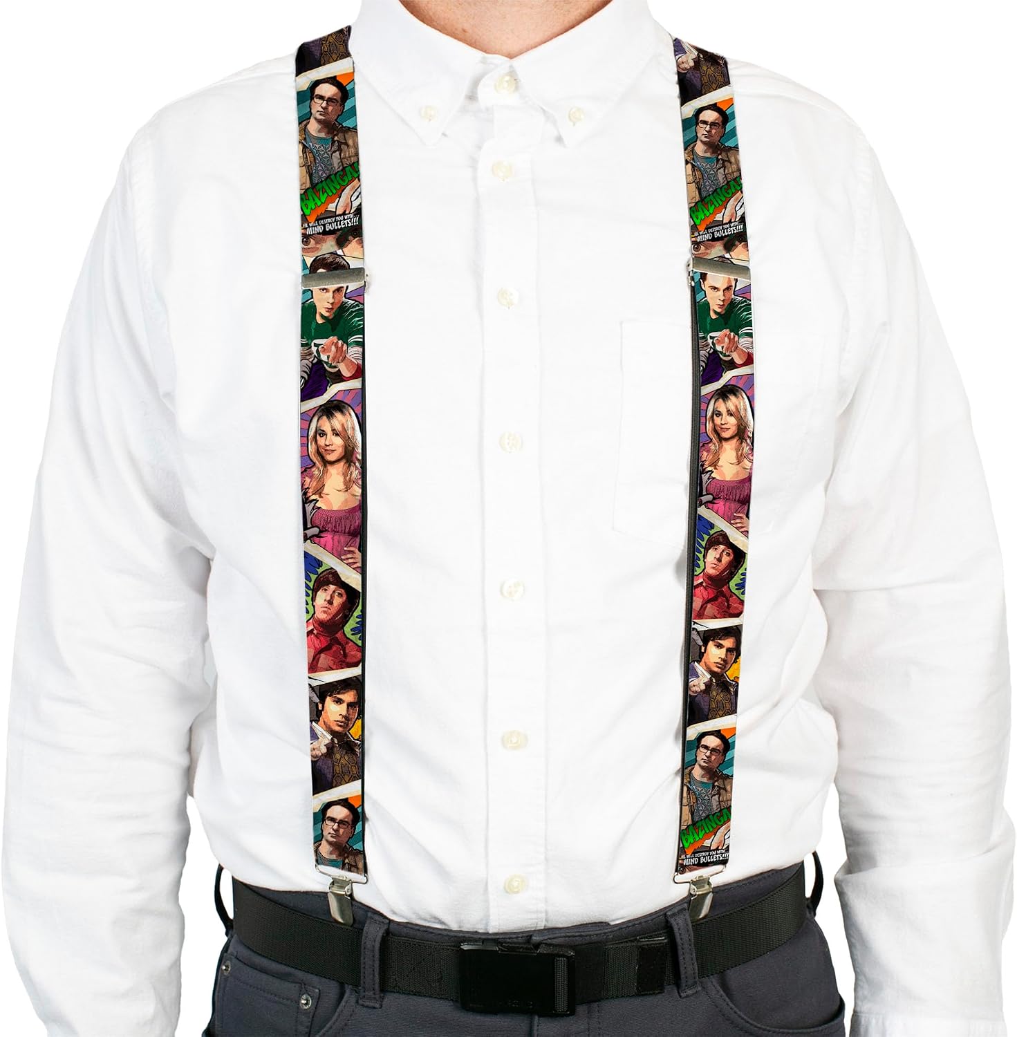 Buckle-Down Suspenders - The Big Bang Theory Comic Strip Accessory