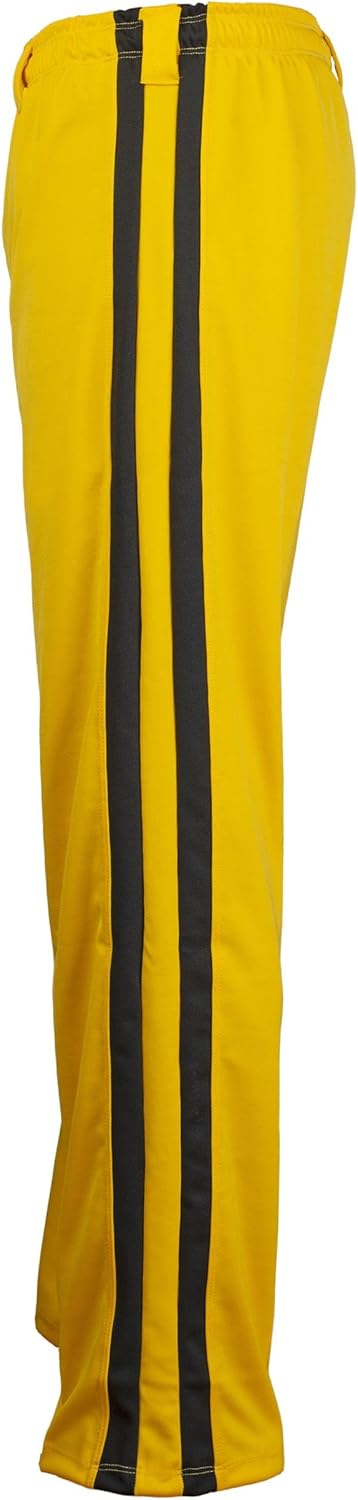 JL Sport Authentic Brazilian Capoeira Martial Arts Pants - Unisex (Yellow) M