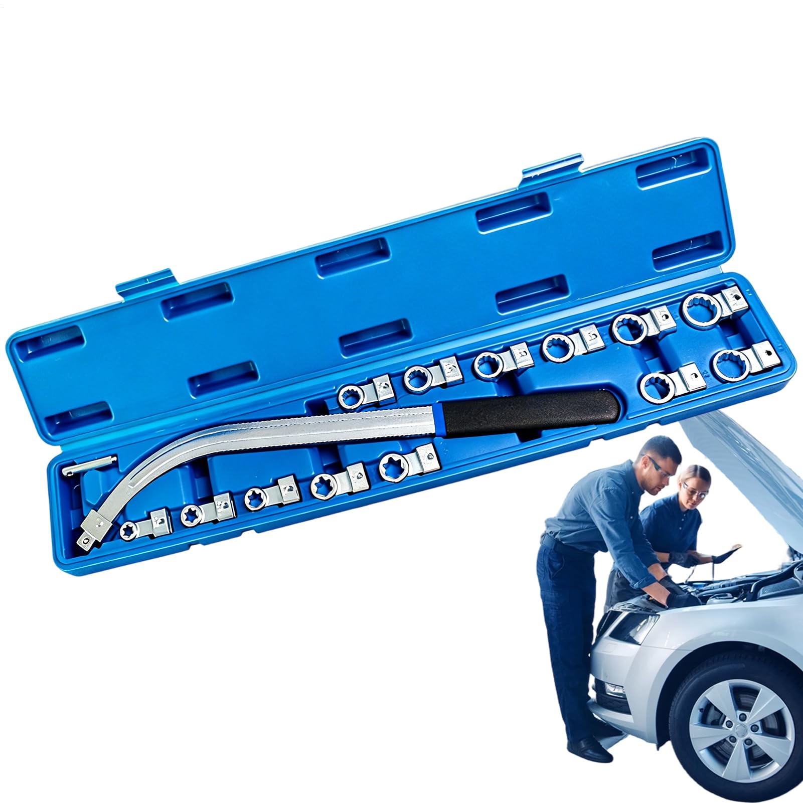 Ruote tendibili, chiave ergonomica antiscivolo per | Set di attrezzi per tendicinghia trapezoidale, per berline, pickup, veicoli, rimorchi, camper