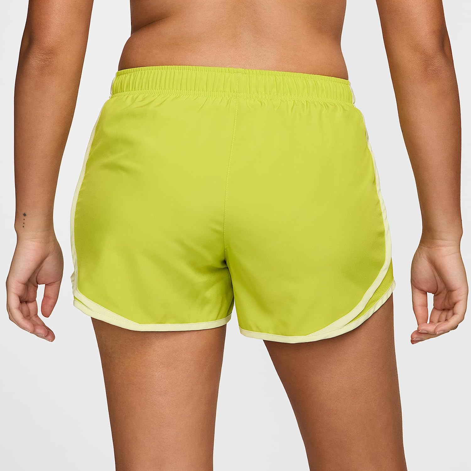 Nike Tempo Women's Brief-Lined Running Shorts (Bright Cactus/Bright Cactus/Life Lime/Wolf Grey) - Image 3