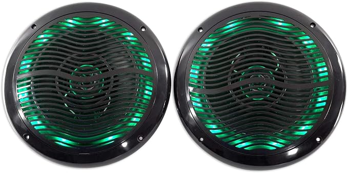 Parlantes Rockville 6.5" 600W ATV UTV con LED y Control Remoto miniatura 2