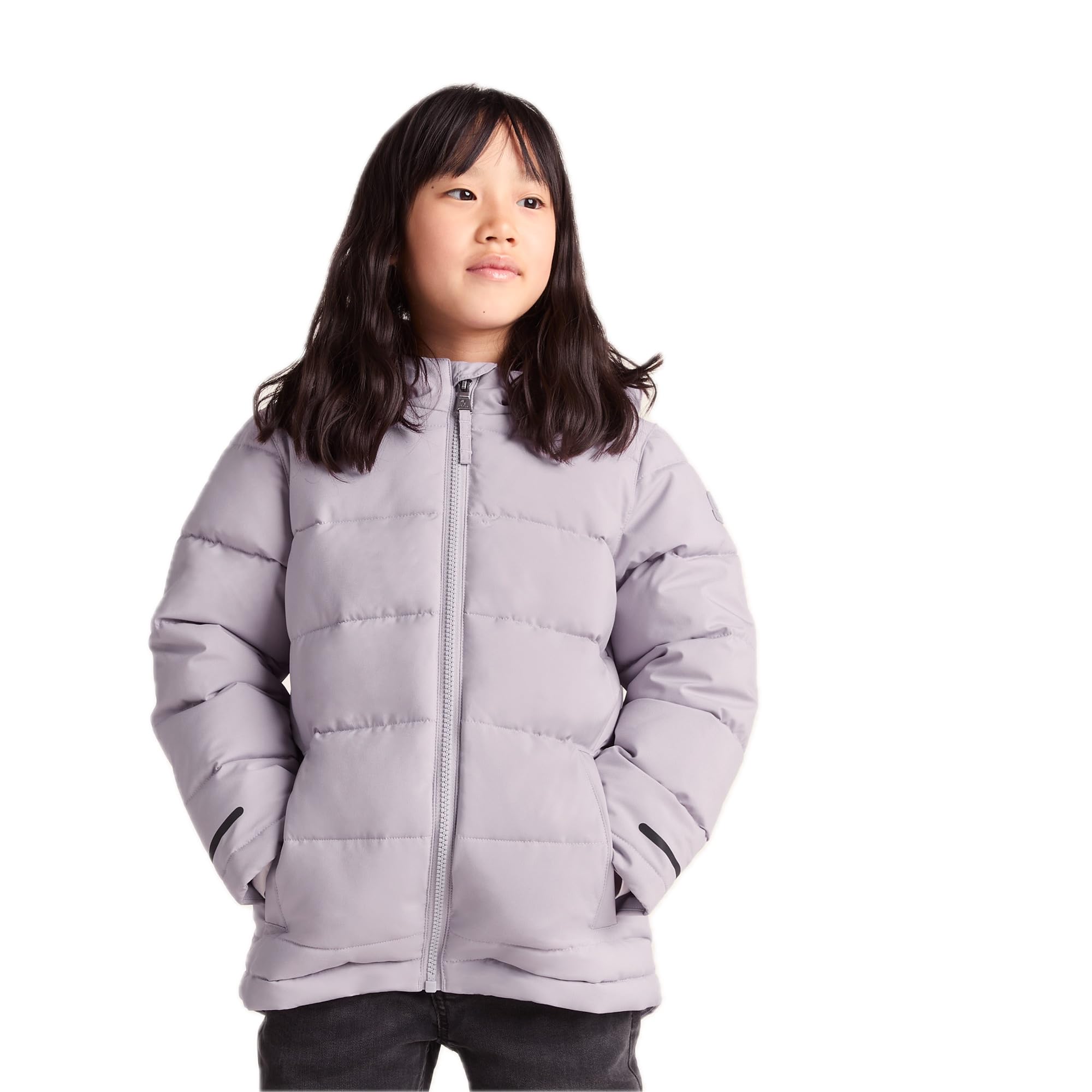 TOG24 Harecroft Boys Winter Coat, Heavy, Quilted, Puffer with Adjustable Hood and Insulated Filling