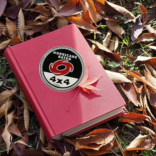 Miniatura 2 de Insignia de huracán emblema de automóvil, 4 x 4 de metal, insignias de metal 3D, emblemas redondos, calcomanías compatibles con vehículos Jeep