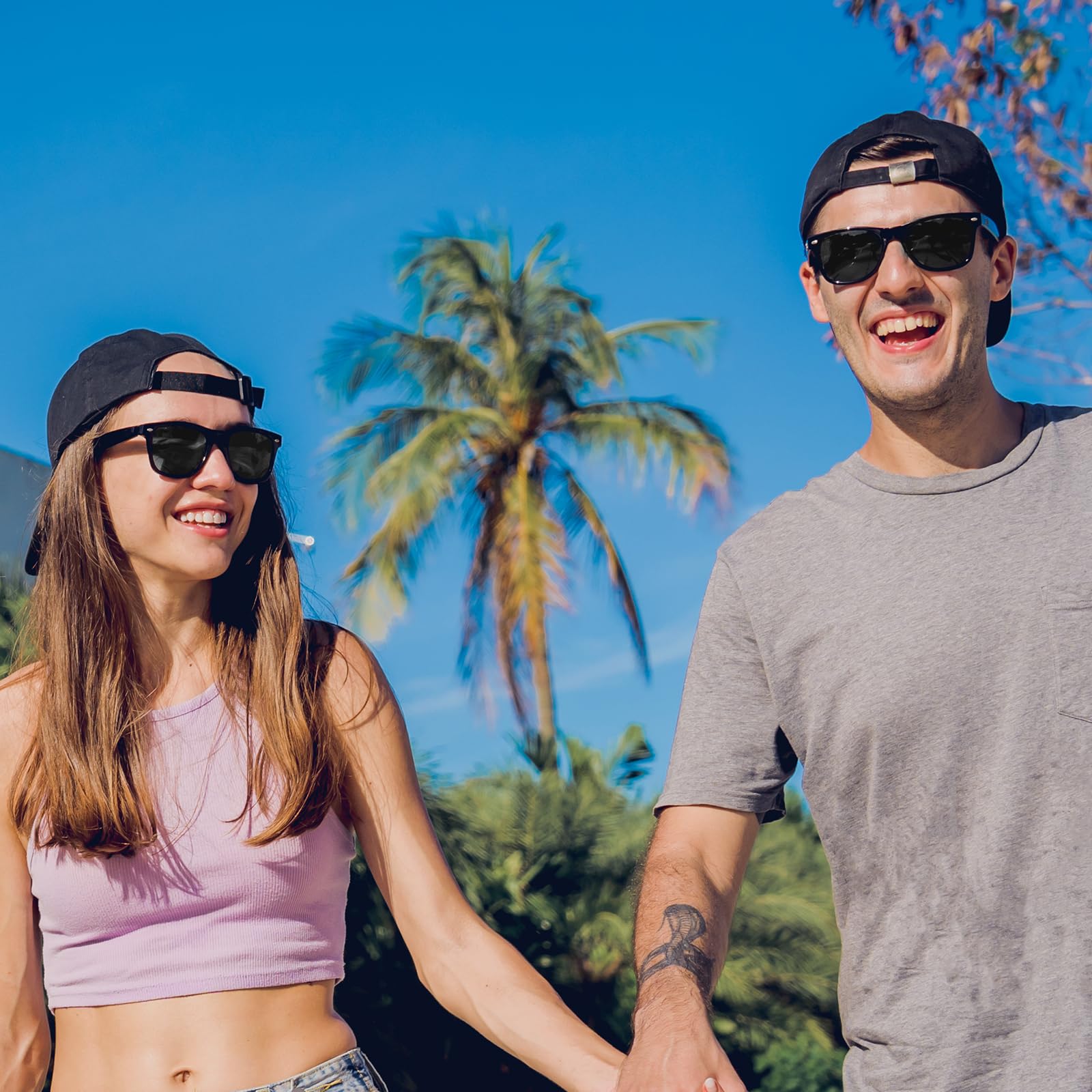Okulary przeciwsłoneczne Polarized Męskie kwadratowe okulary przeciwsłoneczne Retro Ochrona UV400 Klasyczne okulary przeciwsłoneczne dla mężczyzn i kobiet Jazda samochodem Wędkarstwo Sport