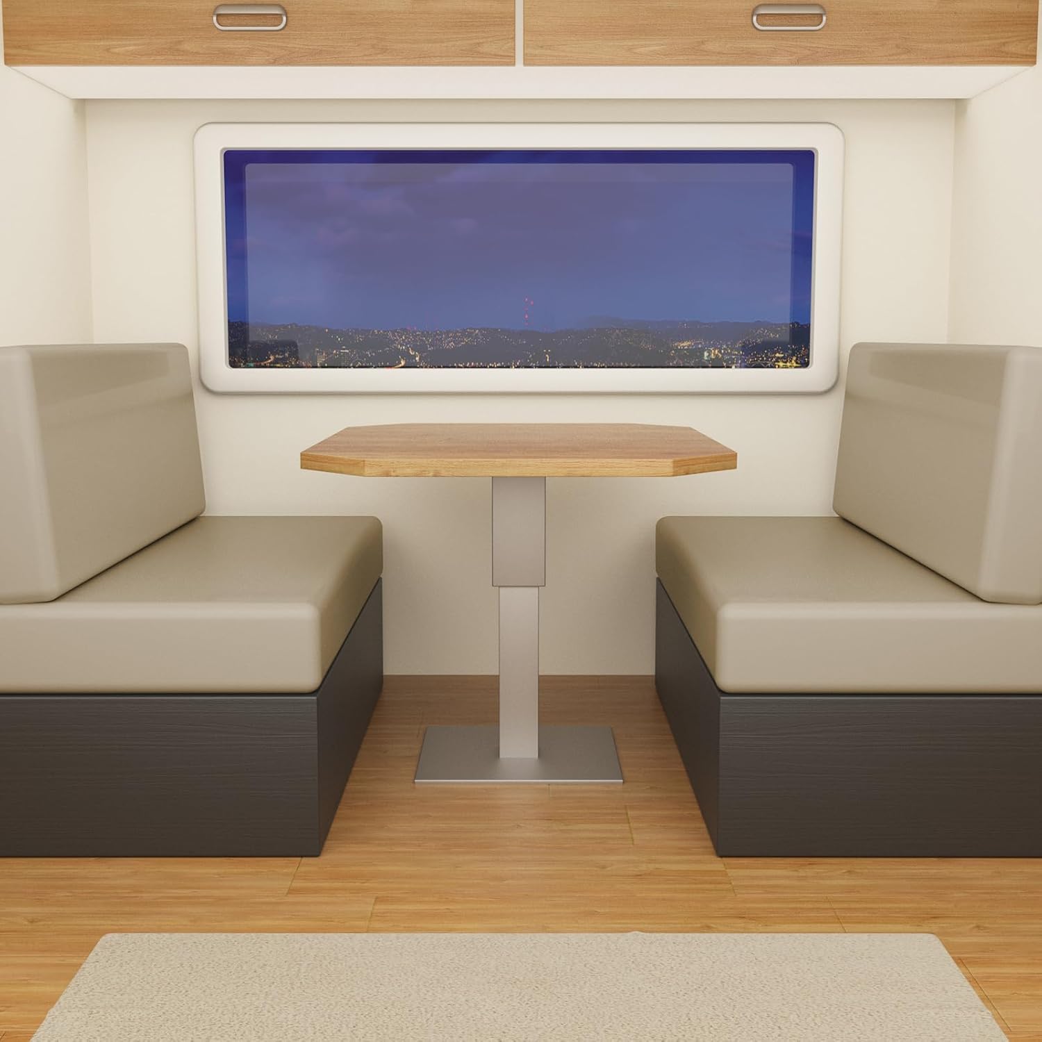 Amazon.com: PU Leather RV Dinette Cushion Covers,Waterproof Slipcovers ...