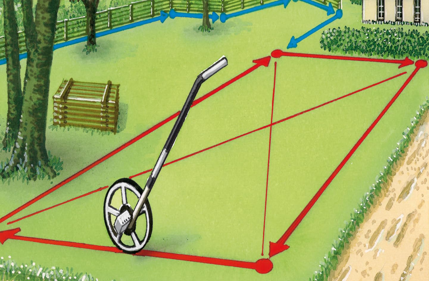 Laserliner 075.005A - S12 pilota roll - ruota di misura