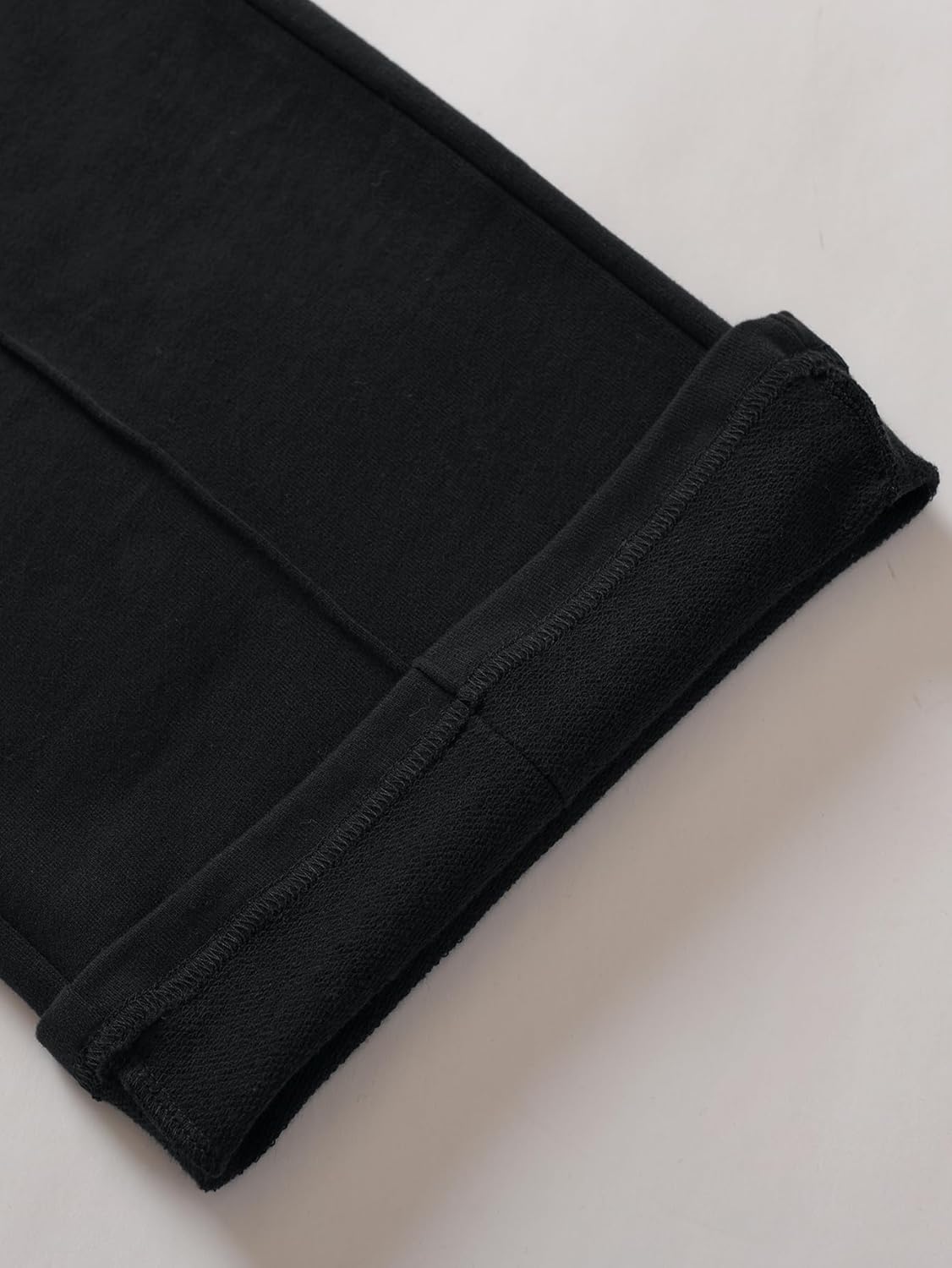 Weintee Women's Petite Wide Leg Sweatpants with Front Seam - Image 6