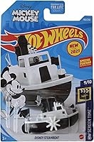 Vista 1 de Hot Wheels Disney Steamboat, [Blanco/Negro] 193/250 Tiempo de pantalla 9/10