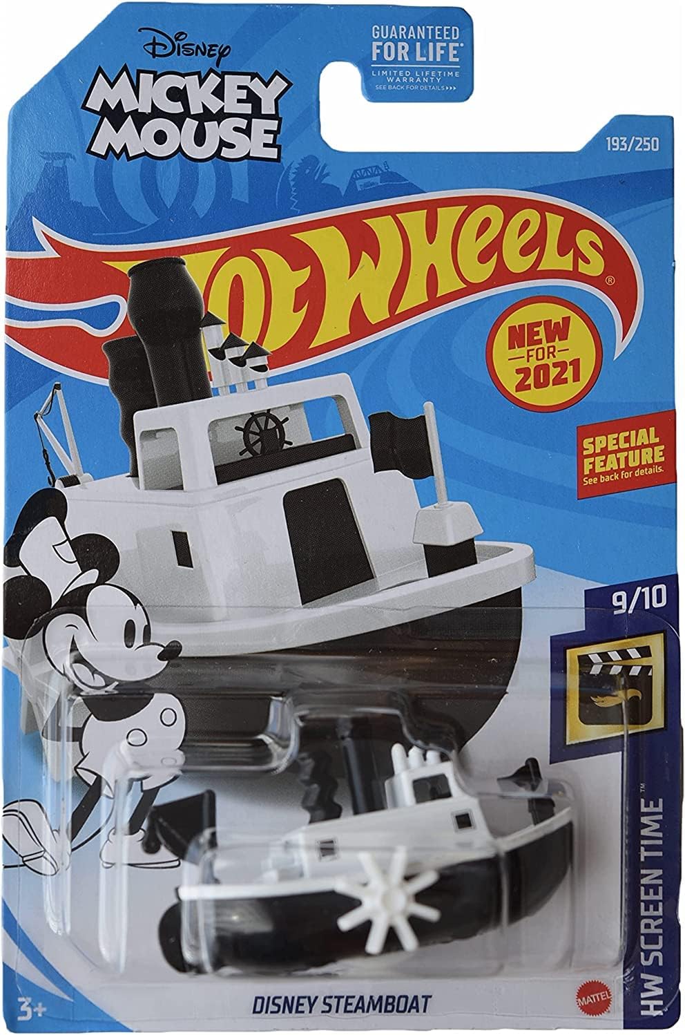 Disney Steamboat, [White/Black] 193/250 Screen Time 9/10