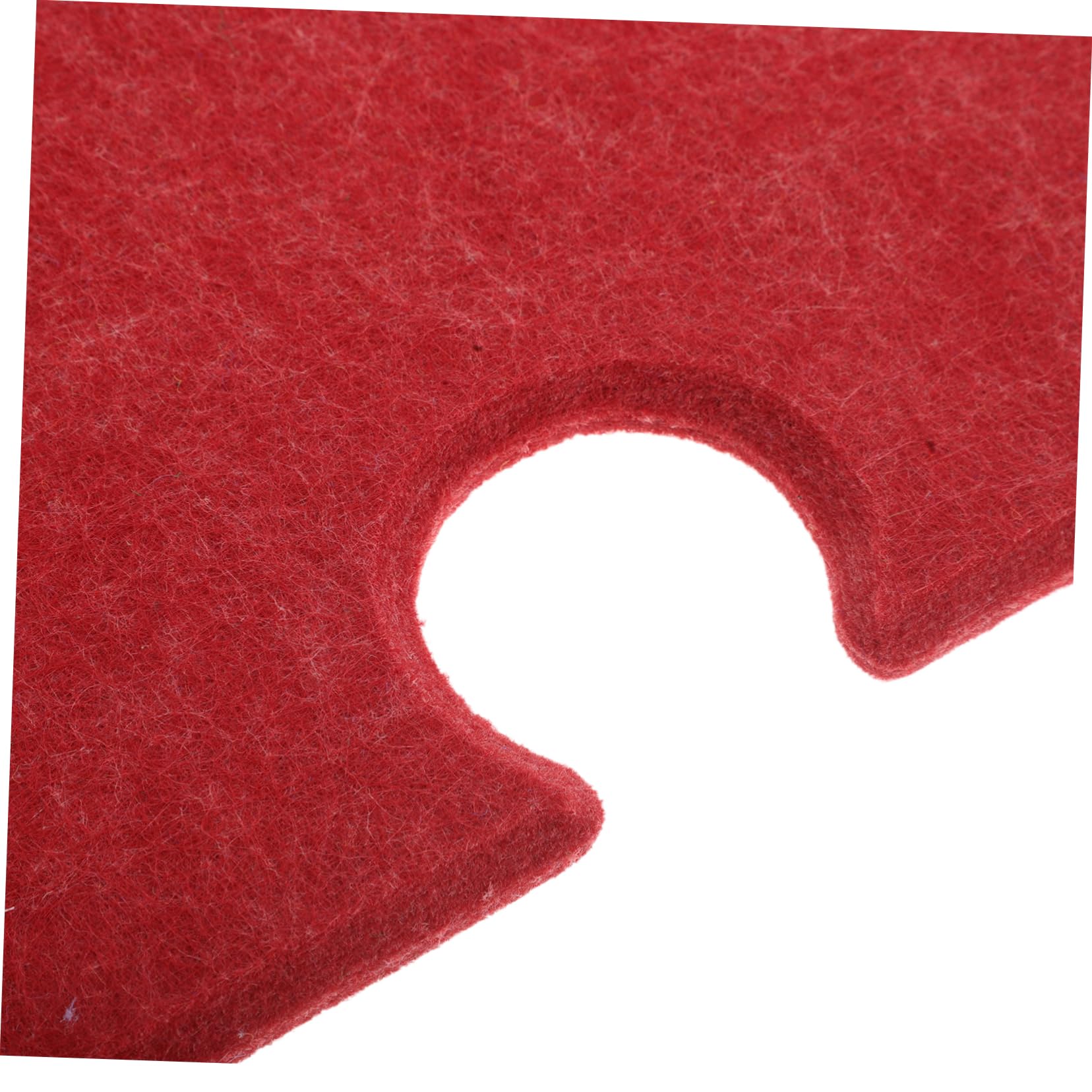DECHOUS 10 Stück-Pack Selbstklebende Filz Puzzleteile Wandaufkleber Filzplatten Vielseitige Wanddekoration Kinderzimmer Büro Wohnzimmer