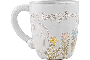 Mud Pie Happy Easter Coffee Mugs