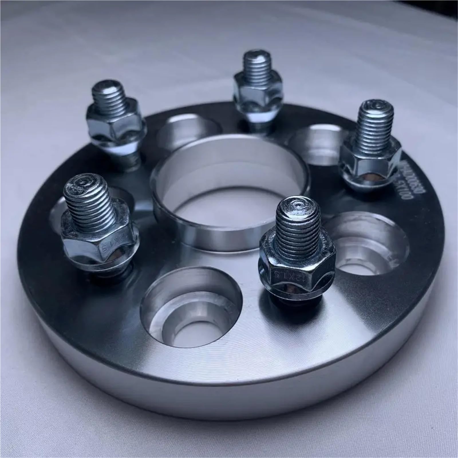 2 adaptadores de rueda de 20 mm, espaciadores P/C/D 5x108 a 5x112, buje C/e/n/t/r/i/c, 63,4-66,6 mm, espárragos M12x1,5