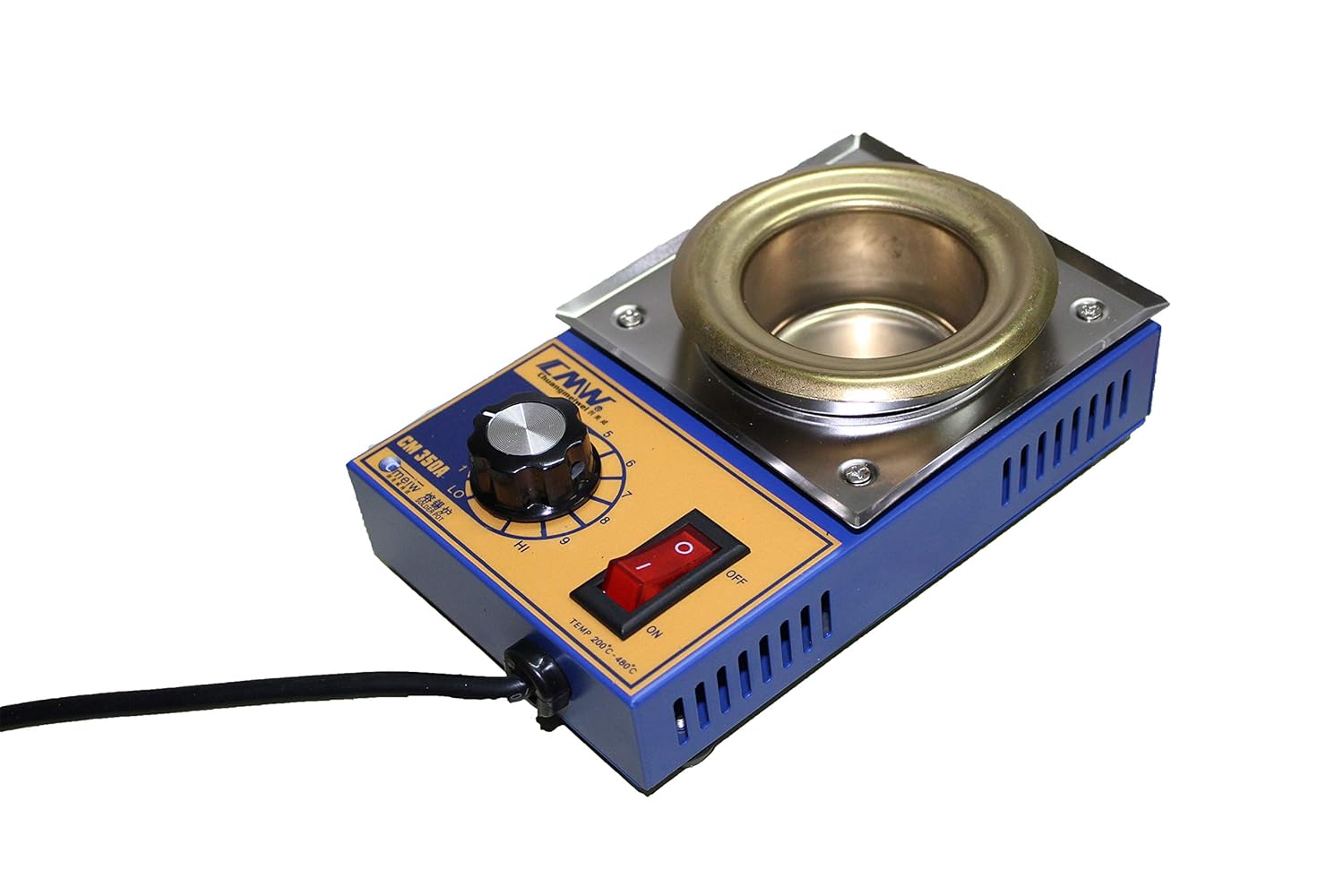 MultEquip Solder Pot LeadFree Round Tin Soldering Pot 150W Temp 200