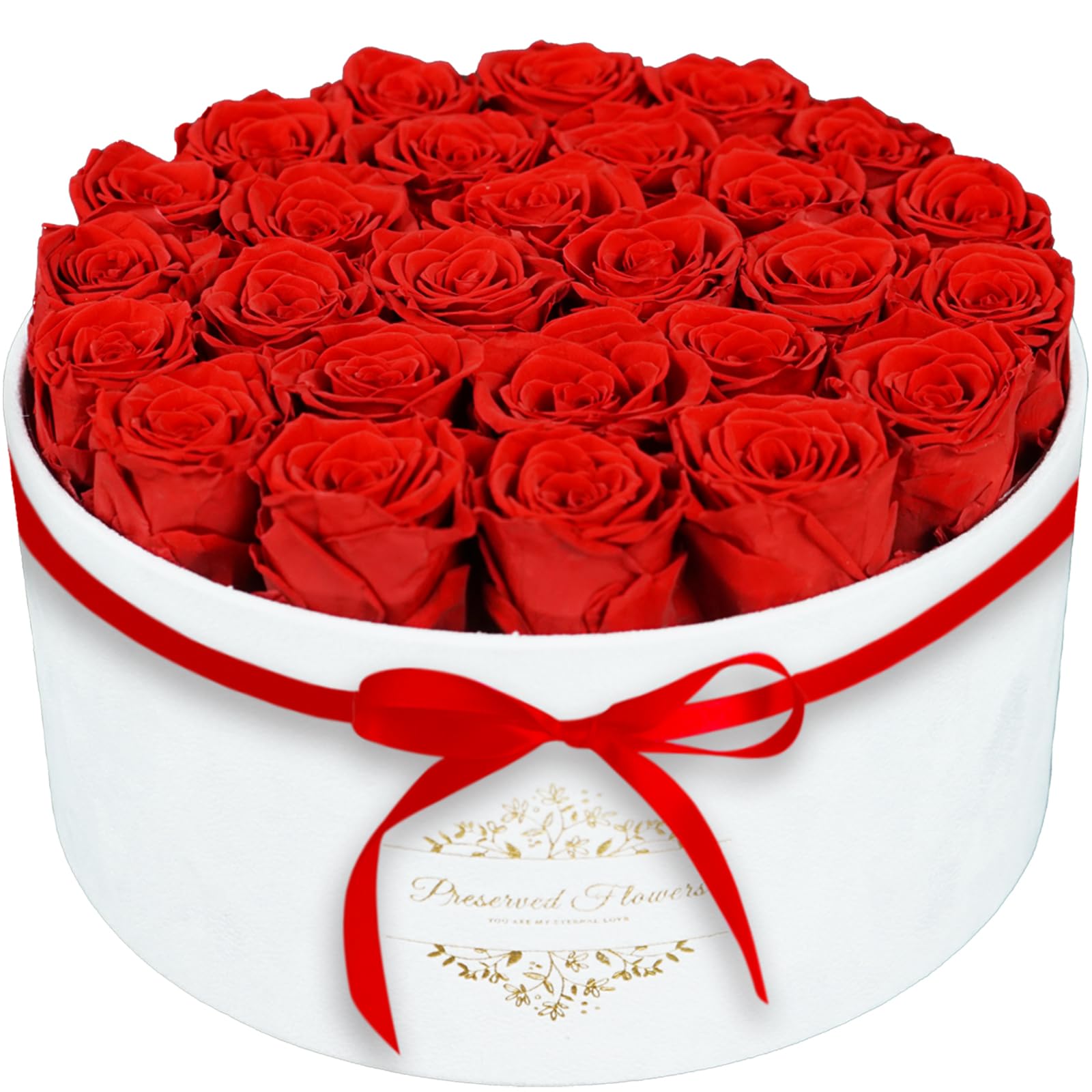 27 Forever Flowers in a Luxury Suede Box