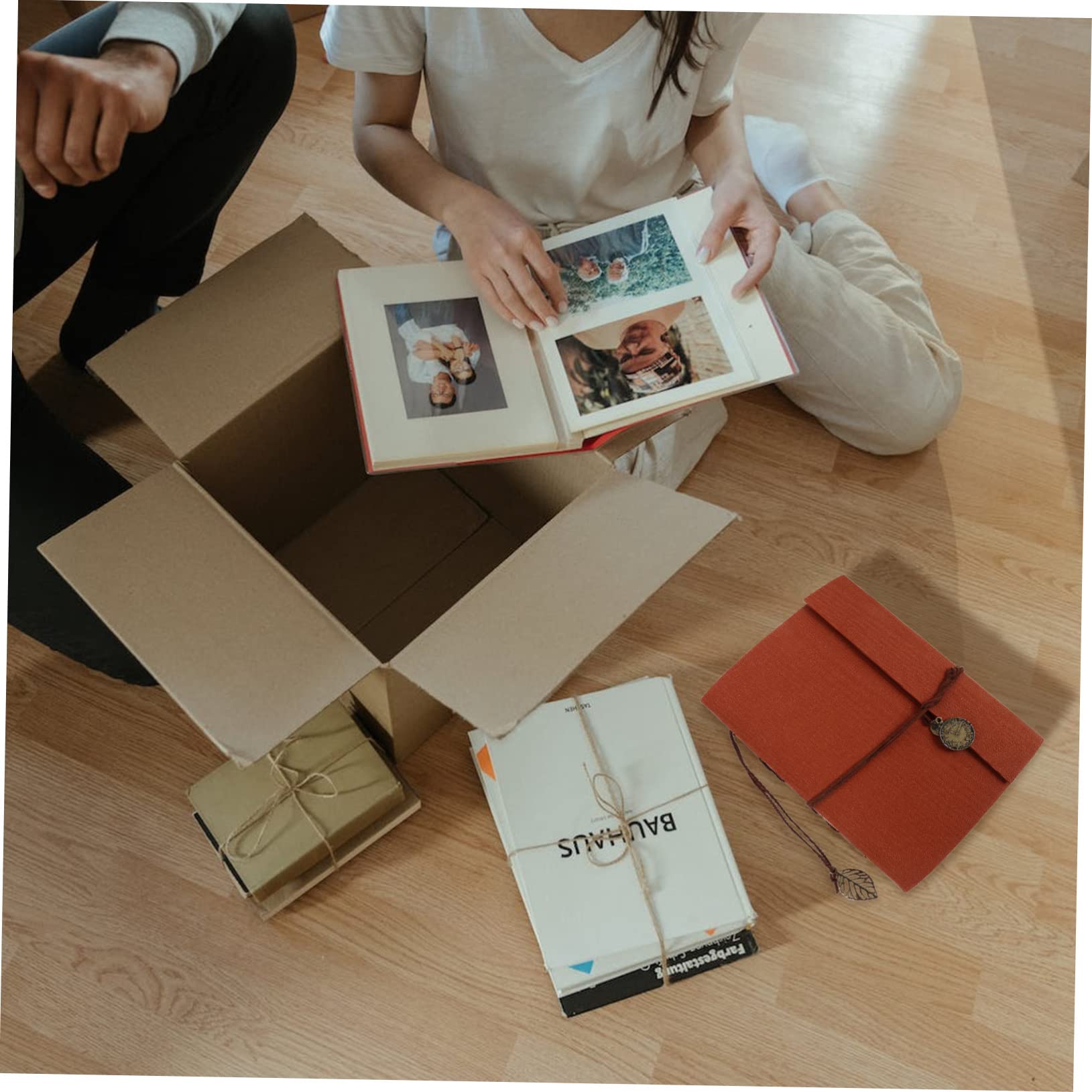 Amosfun Album Fotografico da Te Pagine Personalizzabili per Album e Copertine per Familiari e Viaggi