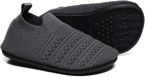 Miniatura 2 de SLEVEL - Pantuflas cómodas y ligeras para niños pequeños, antideslizantes, para interiores, calzado para la casa para niños y niñas