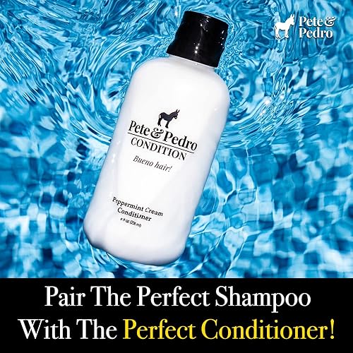 Miniatura 6 de Pete & Pedro HYDRATE - Champú hidratante de aceite de argán para hombres y mujeres  Champú limpiador diario hidratante para cabello seco, opaco y