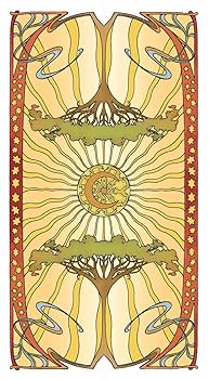 Lo Scarabeo Golden Art Nouveau Tarot. Grand Trumps. with
