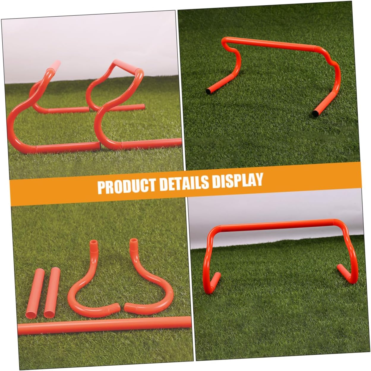 3pcs Speed Training Agility Hurdles Set Field Hurdle Rack for Drills Athlete Training Basketball Football Soccer