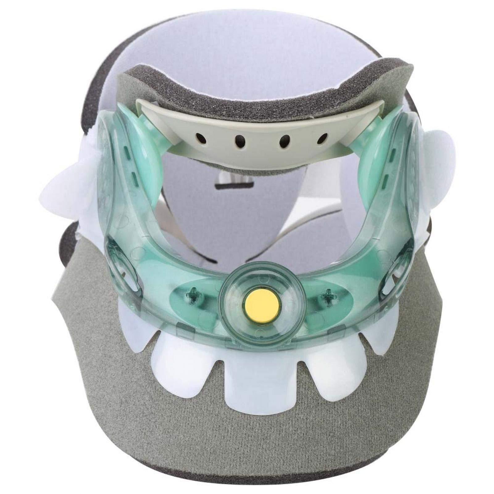 Dispositivo de tracción for el cuello Collar de soporte for el cuello Dispositivo de tracción cervical Dispositivo de tracción cervical Collar cervical Vista Dispositivo de tracción cervical ajustable