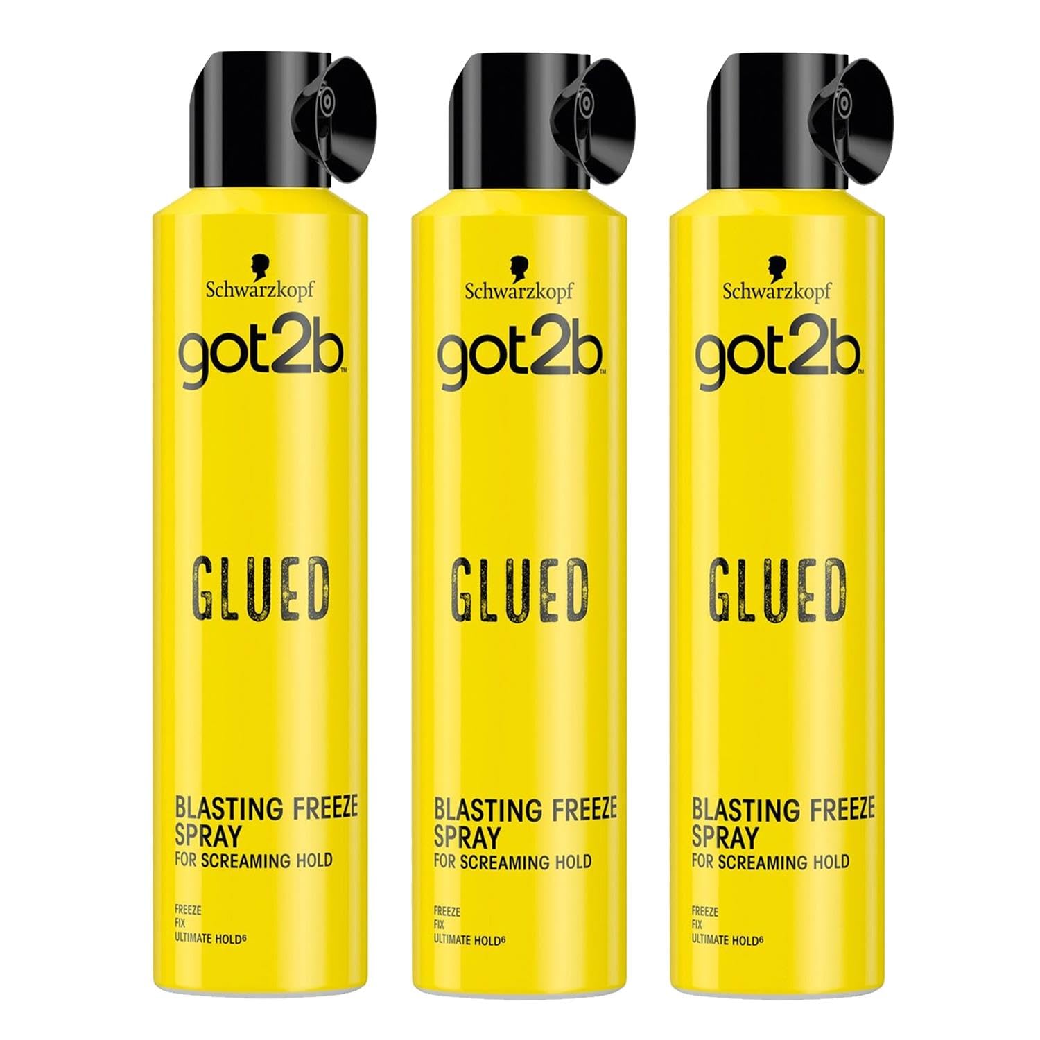 Schwarzkopf Got2B Spray Adhesive Pack of 3 x 300 ml